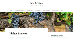 Desktop Screenshot of guiadovinho.com.br