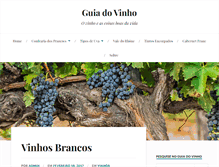 Tablet Screenshot of guiadovinho.com.br